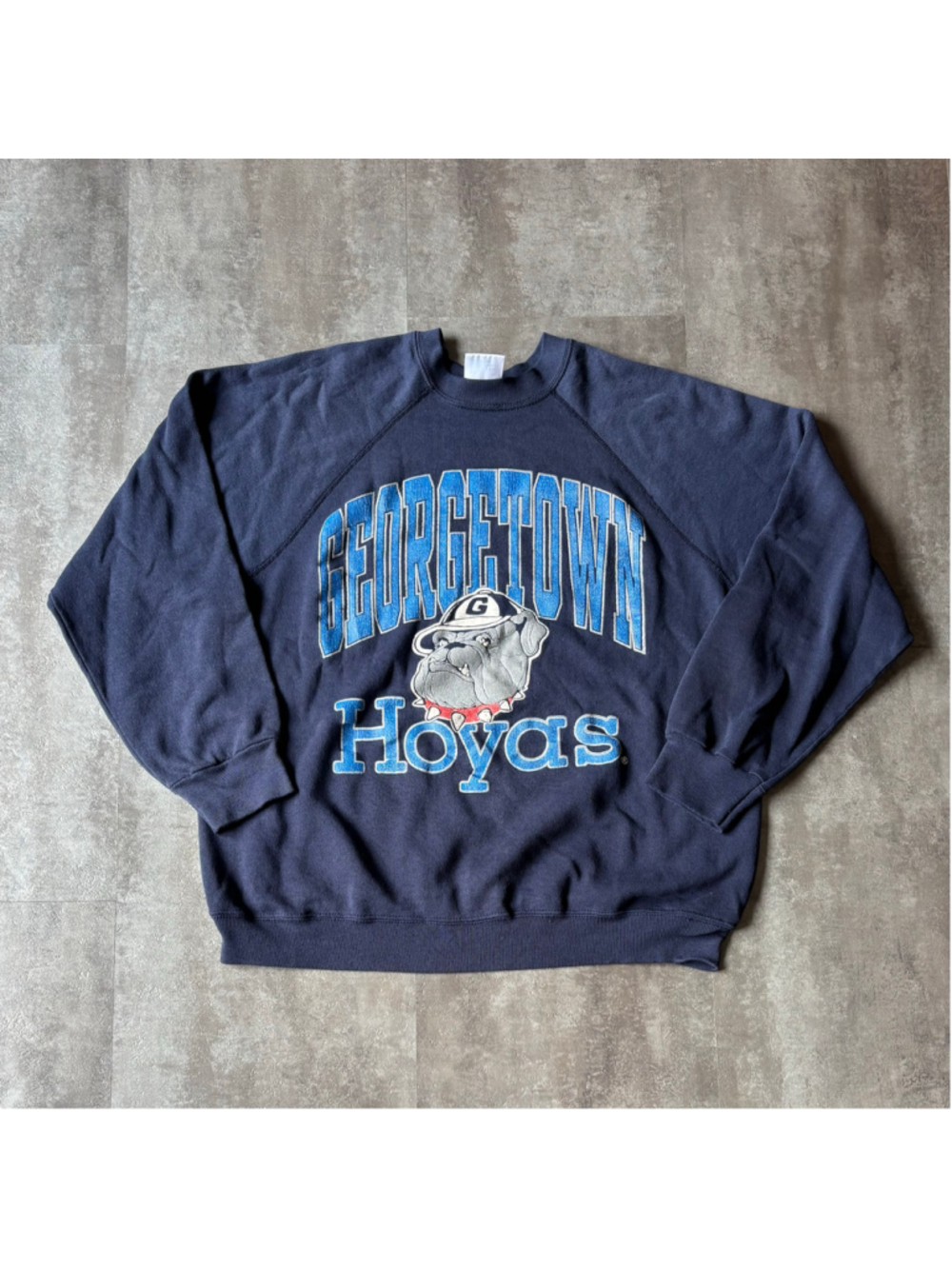 Vintage Georgetown Hoyas Sweatshirt Mens XL Tultex 90s